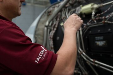 Falcon Technic ترحّب بتقديم خدماتها لأول عميل تابع لجهة خارجية: Bombardier Global 5000