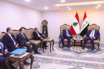 جابر والصدي يختتمان زيارتهما الى العراق