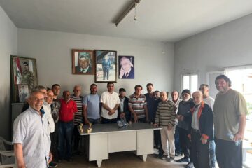 المختار نادر البيلاني يلتقي نقابة صيادي الأسماك في صيدا