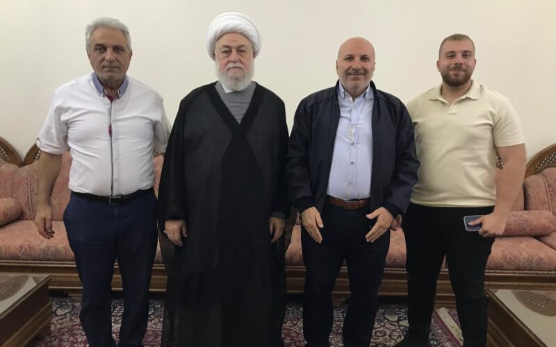 المفتي عسيران يستقبل السيد نادر عزام