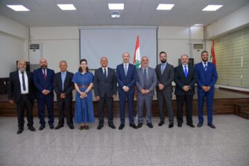 انتخاب ميشال إلياس أبو زيد رئيساً لبلدية الهلالية وبشير روكز نائباً له بالتزكية بإشراف محافظ الجنوب منصور ضو