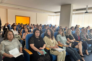 الهيئة الوطنية لشؤون المرأة اللبنانية تعقد ورشة عمل لوضع علامات تقييم المؤشر الإقليمي لعام ٢٠٢٤ حول العنف ضد النساء والفتيات في لبنان.